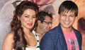 Vivek and Charmee at the premiere of Zila Ghaziabad - Zila Ghaziabad Event Photos