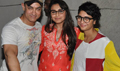 Aamir Khan And Rani At Mardaani Screening - Mardaani Event Photos