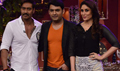 Ajay And Kareena Promote Singham Returns On Kapil Sets - Singham Returns Event Photos