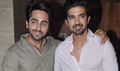 Ayushman Promotes Hawa Hawai With Saqib - Hawaa Hawaai Event Photos