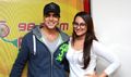 Akshay Kumar and Sonakshi Sinha promote Holiday on Radio Mirchi - Holiday Event Photos