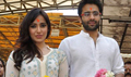 Neha And Jacky Visit Siddhivinayak To Seek Blessings For Youngistan - Youngistan Event Photos