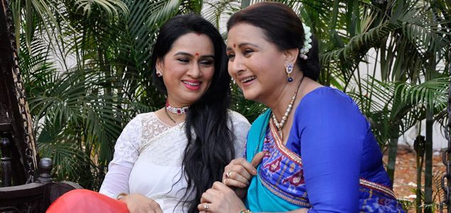 On the sets of TV serial 'Ekk Nayi Pehchaan'