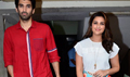 Parineeti And Aditya Snapped At Red FM For Daawat-E-Ishq - Daawat-e-Ishq