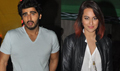 Sonakshi & Arjun Kapoor Snapped Promoting Tevar - Tevar Event Photos