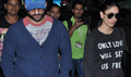 Saif & Kareena Return From Delhi Happy Ending Premiere - Happy Ending Event Photos