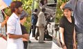 Amitabh, Dhanush and Akshara snapped on location of Shamitabh - Shamitabh Event Photos