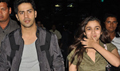 Varun And Alia Back From Indore - Humpty Sharma Ki Dulhania Event Photos