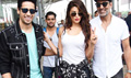 Akshay Kumar, Sidharth Malhotra And Jacqueline Fernandez Snapped At Delhi Airport - Brothers Event Photos