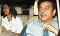 Sonakshi Sinha And Shatrughan Sinha Snapped At Brothers Screening - Brothers Event Photos