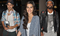 Varun, Kriti & Remo Return From Dilwale Shoot - Dilwale