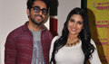 Ayushmann Khurana And Bhumi Pednekar For Dum Laga Ke Haisha At Radio Mirchi - Dum Laga Ke Haisha Event Photos