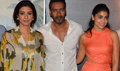 Ajay Devgan, Tabu And Shriya Saran At Drishyam Media Meet - Drishyam Event Photos