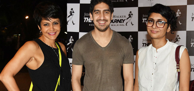 Kiran Rao, Ayan Mukerji & Mandira Bedi at Johnnie Walker's The Journey event