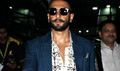 Ranveer Singh Arrives Back From Bhopal Bajirao Mastani Promotions - Bajirao Mastani