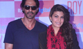 Jacqueline Fernandez And Arjun Rampal At Roy Movie Promotions - Roy Event Photos