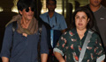 Shahrukh Khan And Farah Return From Dilwale Iceland Shoot - Dilwale