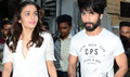 Shahid And Alia Snapped At Shaandaar Promotions - Shaandaar