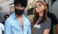 Shahid And Alia Snapped Promoting Shandaar At Mehboob Studio - Shaandaar Event Photos