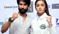 Alia Bhatt And Shahid Kapoor At Shandaar Media Meet In Delhi - Shaandaar Event Photos