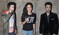 Varun Dhawan, Alia Bhatt & Karan Johar watch 'Dil Dhadakne Do' - Dil Dhadakne Do Event Photos