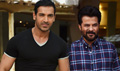 John Abraham And Anil Kapoor Snapped Promotiing Welcome Back - Welcome Back