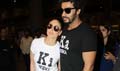 Arjun and Kareena Kapoor arrive from Ahmedabad Ki & Ka promotions - Ki & Ka