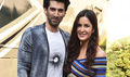 Aditya Roy Kapoor And Katrina Kaif Snapped At Fitoor Promotions - Fitoor Event Photos