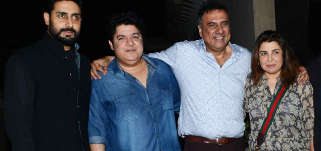 Boman Irani celebrates his birthday with Farah Khan, Abhishek Bachchan, Rajkumar Hirani and others