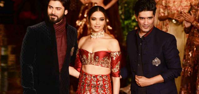 Deepika Padukone & Fawad Khan walk the ramp for Manish Malhotra