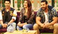 John Abraham, Varun Dhawan & Jacqueline Fernandez promote 'Dishoom' on sets of The Kapil Sharma Show - Dishoom Event Photos