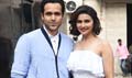 Emraan Hashmi and Prachi Desai at Azhar promotions - Azhar Event Photos