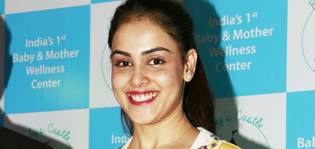 Genelia Deshmukh graces Baby's Castle wellness launch