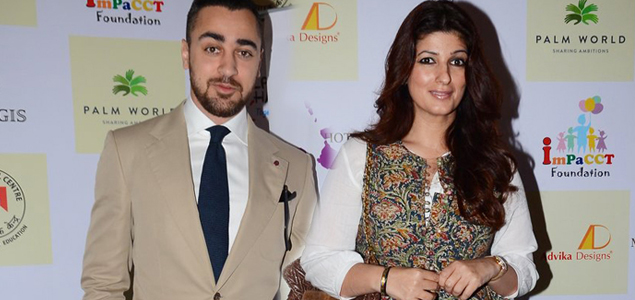 Twinkle Khanna and Imran Khan attend 'Helping Hands Exhibition' cum fundraiser event