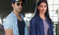 Hrithik Roshan & Pooja Hegde depart for Delhi to promote 'Mohenjo Daro' - Mohenjo Daro Event Photos