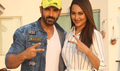 John and Sonakshi at Force 2 promotions - Force 2 Event Photos