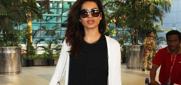 Karishma Tanna snapped at domestic airport