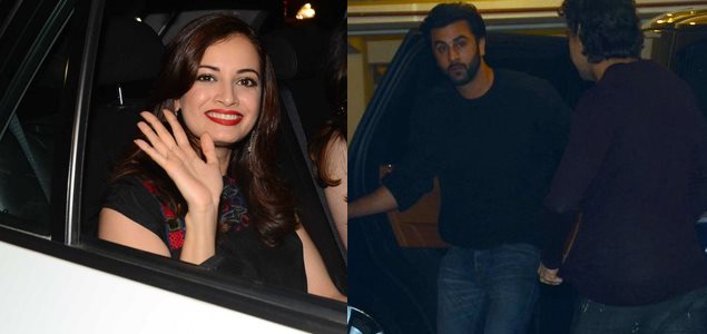 Ranbir Kapoor, Ayan Mukherjee, Dia Mirza and others at Kareena Kapoor's New Year bash