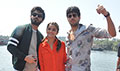 Sidharth , Alia  & Fawad  snapped while taking a jetty to promote 'Kapoor & Sons' - Kapoor & Sons