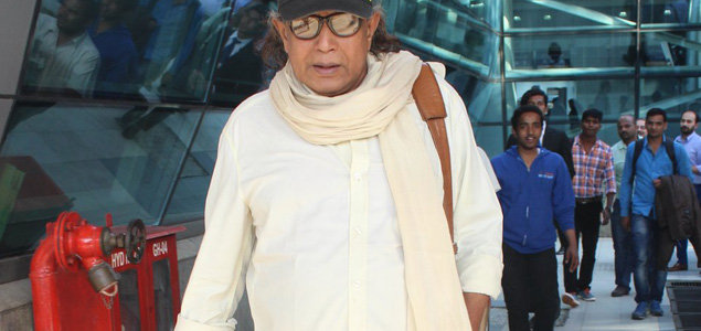 Mithun Chakraborty Snapped at Domestic Airport
