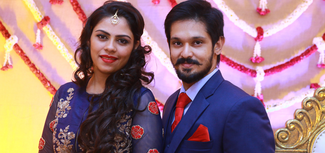 Actor Nakul - Shruti Wedding Reception