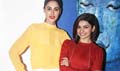 Nargis Fakhri and Prachi Desai promote Azhar - Azhar Event Photos