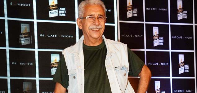 Naseeruddin Shah at Media interaction & screening of short film Interior Cafe - Night