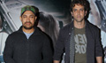 Aamir Khan And Hrithik Roshan At Neerja Screening - Neerja Event Photos