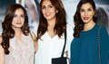Dia Mirza, Huma Qureshi And Sophie Choudry At Special screening of 'Neerja' at Light Box - Neerja