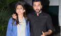 Ranbir Kapoor and Anushka Sharma arrive from Chandigarh ADHM promotions - Ae Dil Hai Mushkil