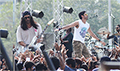 Farhan Akhtar, Arjun Rampal & Purab Kohli shoot a song for Rock On!! 2 - Rock On 2