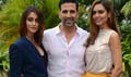 Akshay Kumar, Ileana DCruz & Esha Gupta at 'Rustom' media meet - Rustom Event Photos