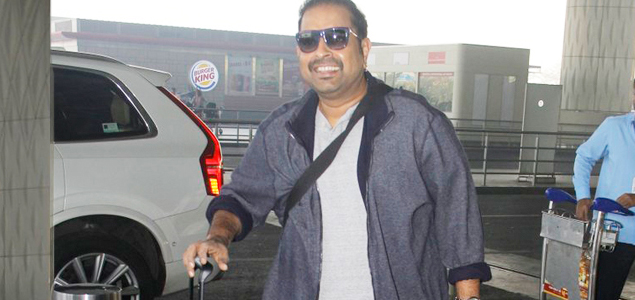 Shankar Mahadevan snapped at the airport