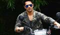 Varun Dhawan arrives in style on his ATV Bike for 'Dishoom' song launch - Dishoom